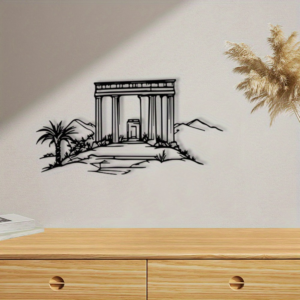 Home Decor - CIFBUY Iron Wall Art Religious Mural