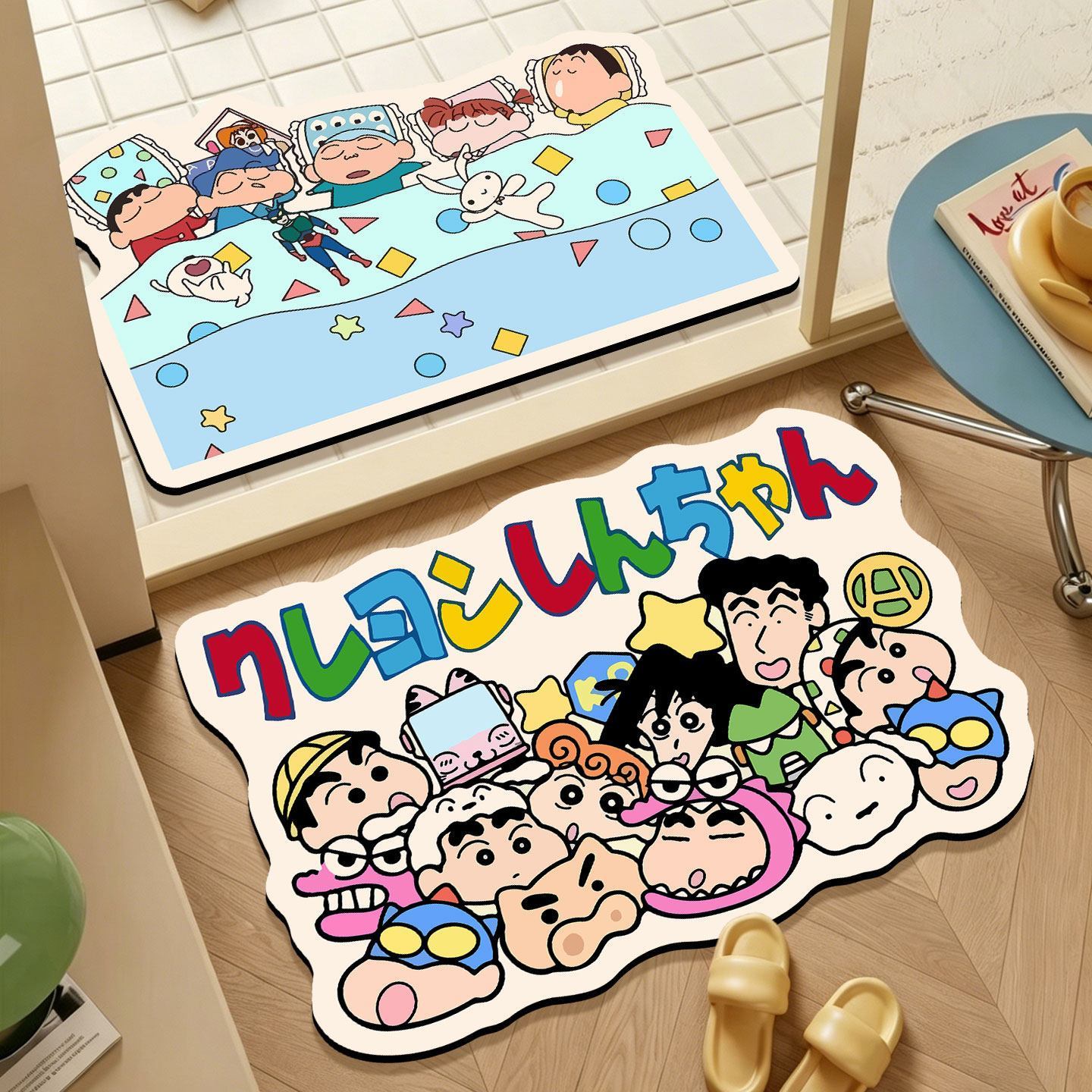 Crayon Shin‑chan Irregular Bat - Quick Dry Diatomite Bath Mat review and price