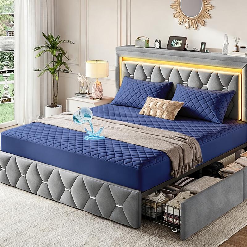 100% Waterproof Mattress Prote - Waterproof Mattress Protector Breathable review and price