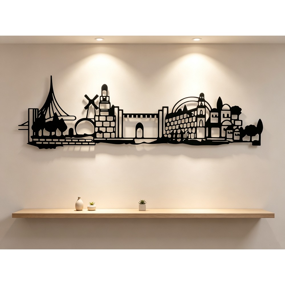 CIFBUY Metal Wall Art Jerusale - Home Decor review and price