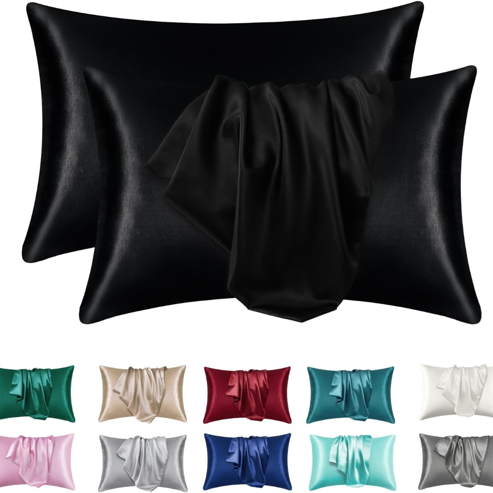 1/2pcs Satin Silk Pillowcase f - Satin Silk Pillowcase Hair Skin review and price