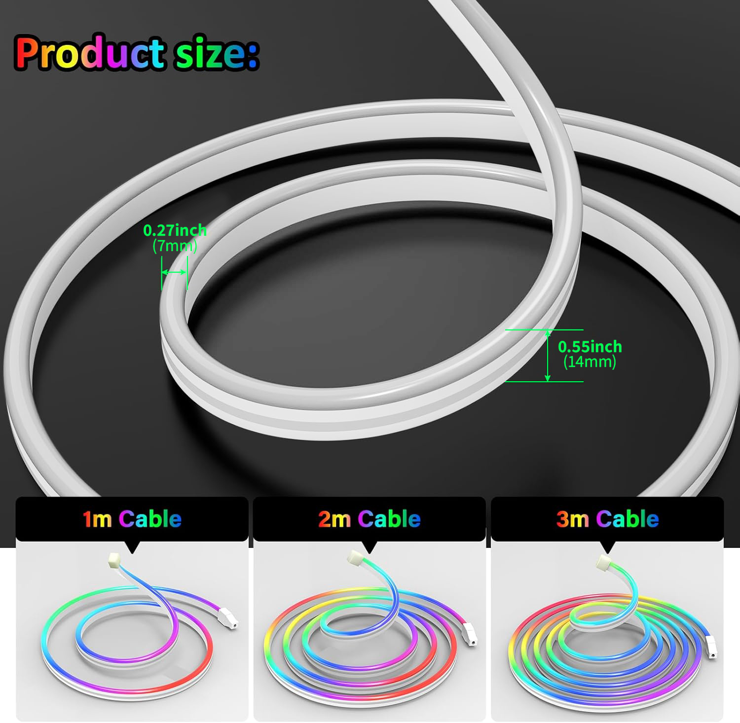 USB DC5V RGBIC Flexible Neon S - Lighting review and price