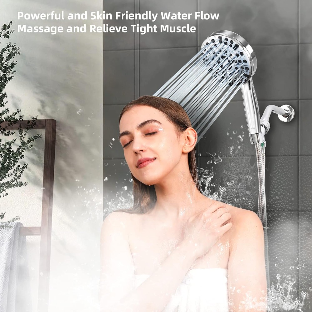 10-Function High Pressure Show - High Pressure Shower Head Handheld review and price