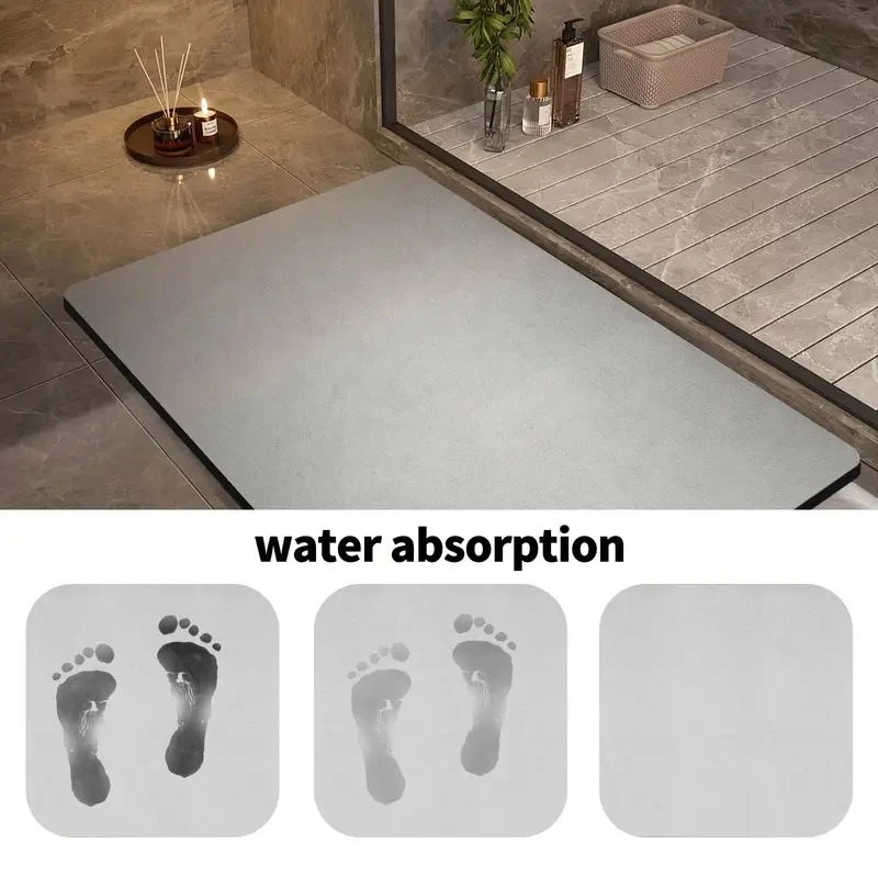 VIKAMA Diatomite Bath Mat Soli - Quick Dry Diatomite Bath Mat review and price