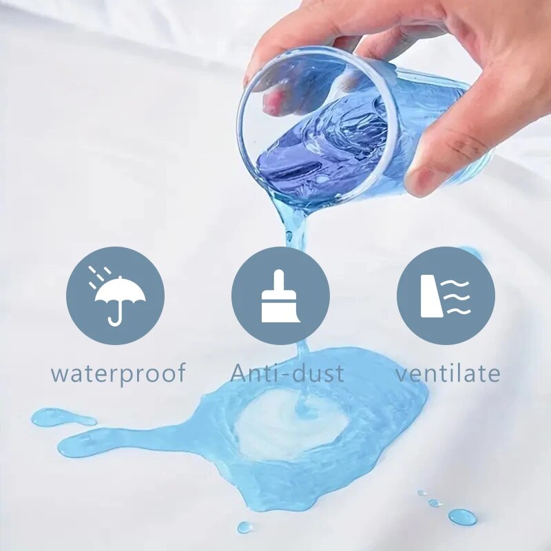 Waterproof Mattress Protector, - Waterproof Mattress Protector Breathable review and price