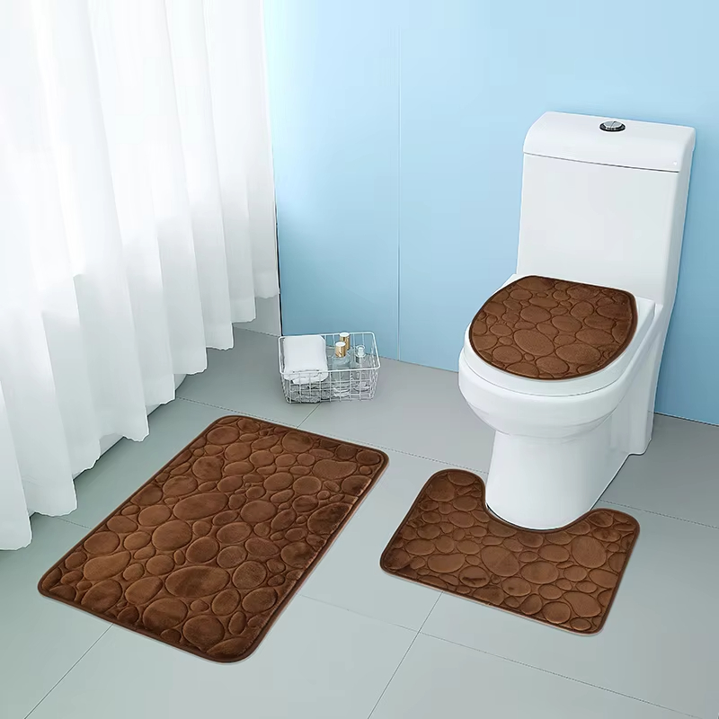 3PCS/Set Bath Mats Nonslip Sof - Quick Dry Diatomite Bath Mat review and price