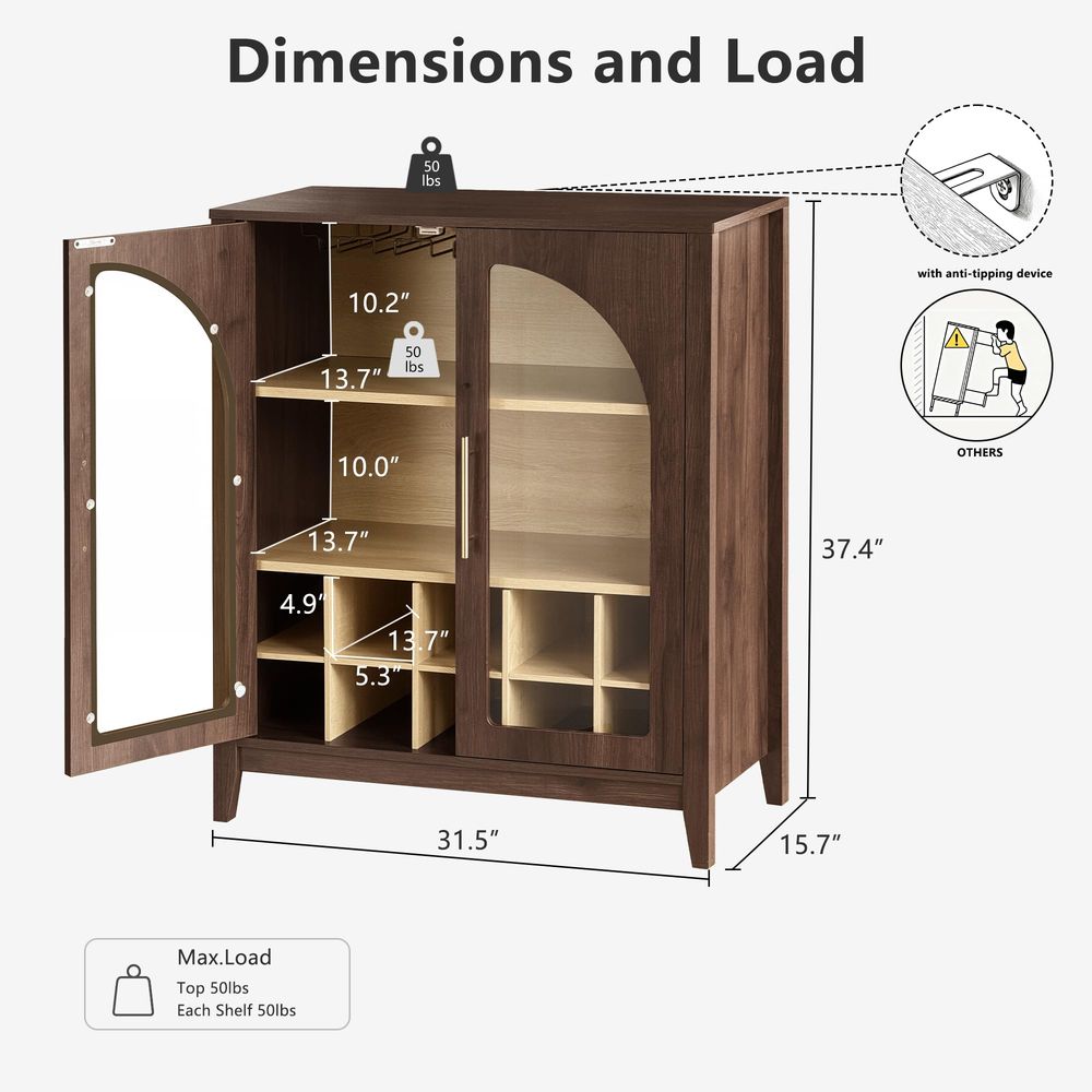 Tall Storage Cabinet Fluted Pa - Storage & Organization review and price