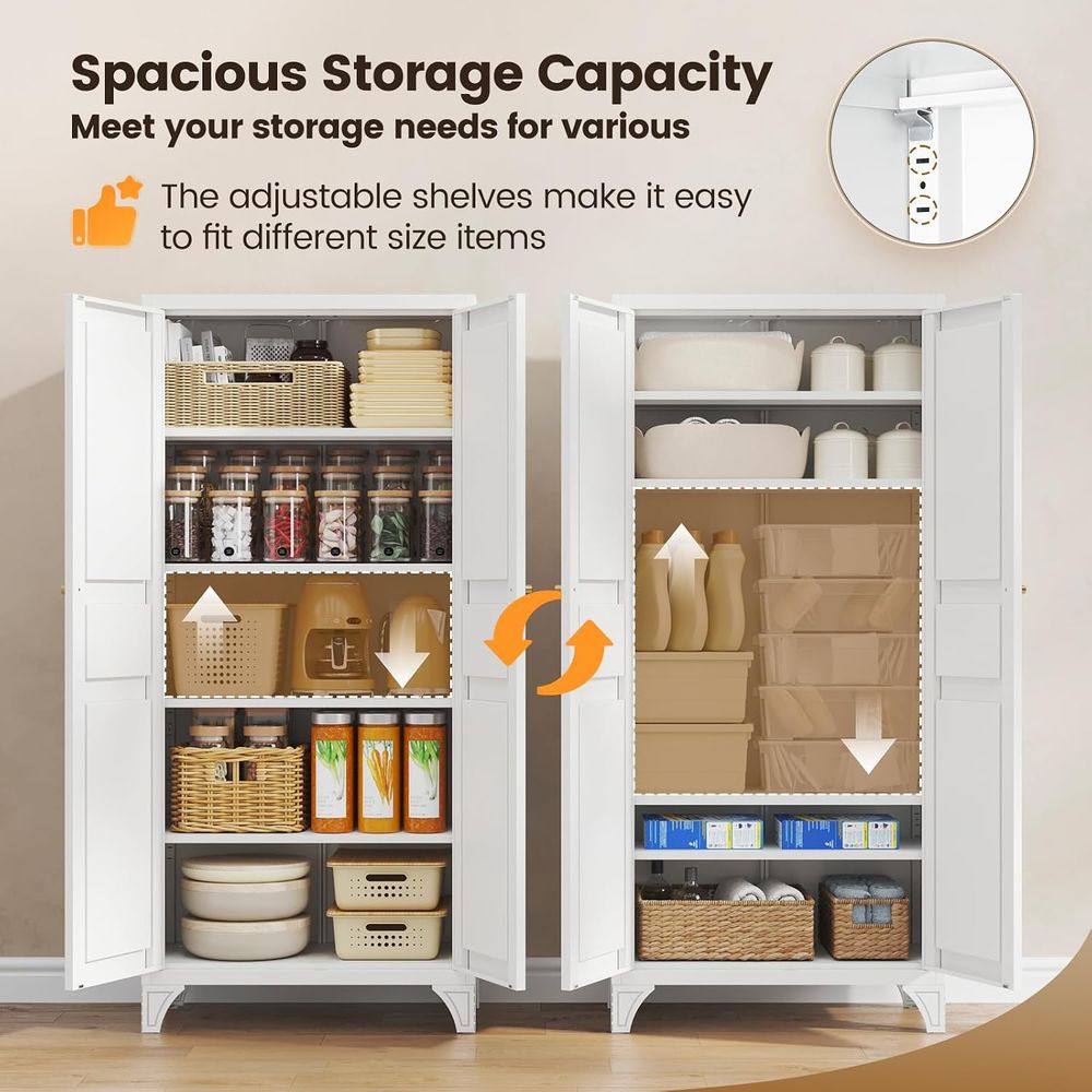 Metal Storage Cabinet with 2 D - Kitchen review and price
