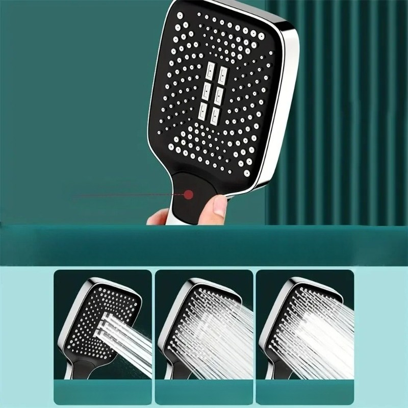 Square Handheld Showerhead 3 S - High Pressure Shower Head Handheld review and price