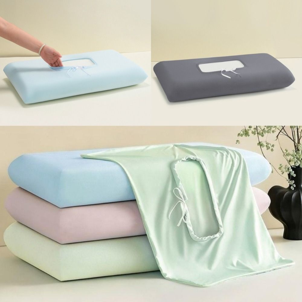 New Ice Feel Silk Pillowcase P - Satin Silk Pillowcase Hair Skin review and price