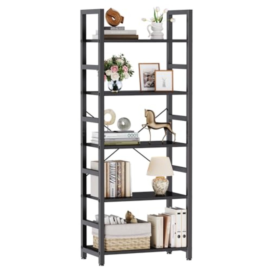 5-Tier Bookshelf, Modern Tall  - Storage & Organization review and price