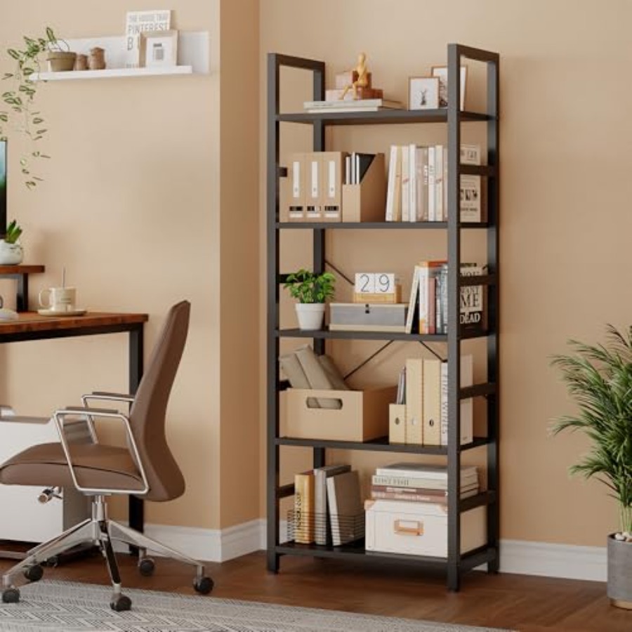 5-Tier Bookshelf, Modern Tall  - Storage & Organization review and price