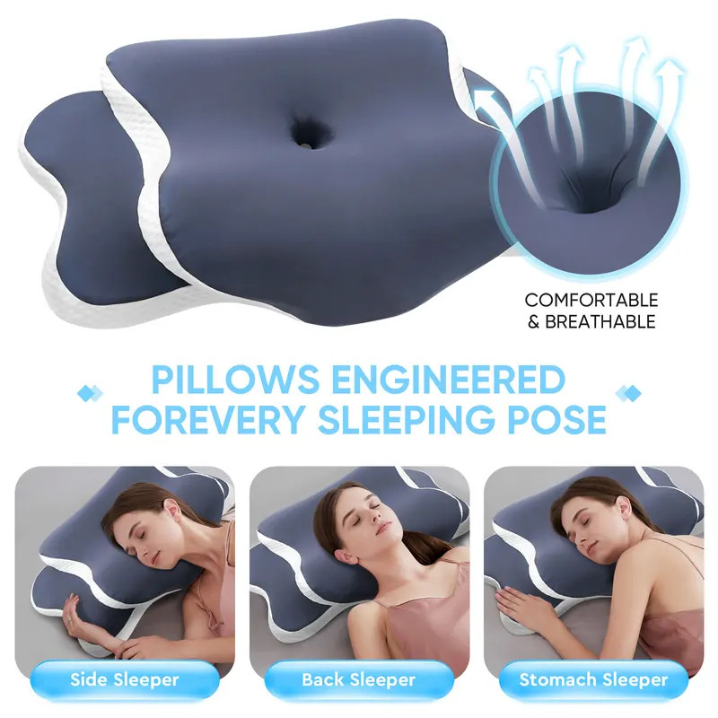 Memory Foam Pillow Cervical Pi - Memory Foam Orthopedic Pillow Neck Pain review and price