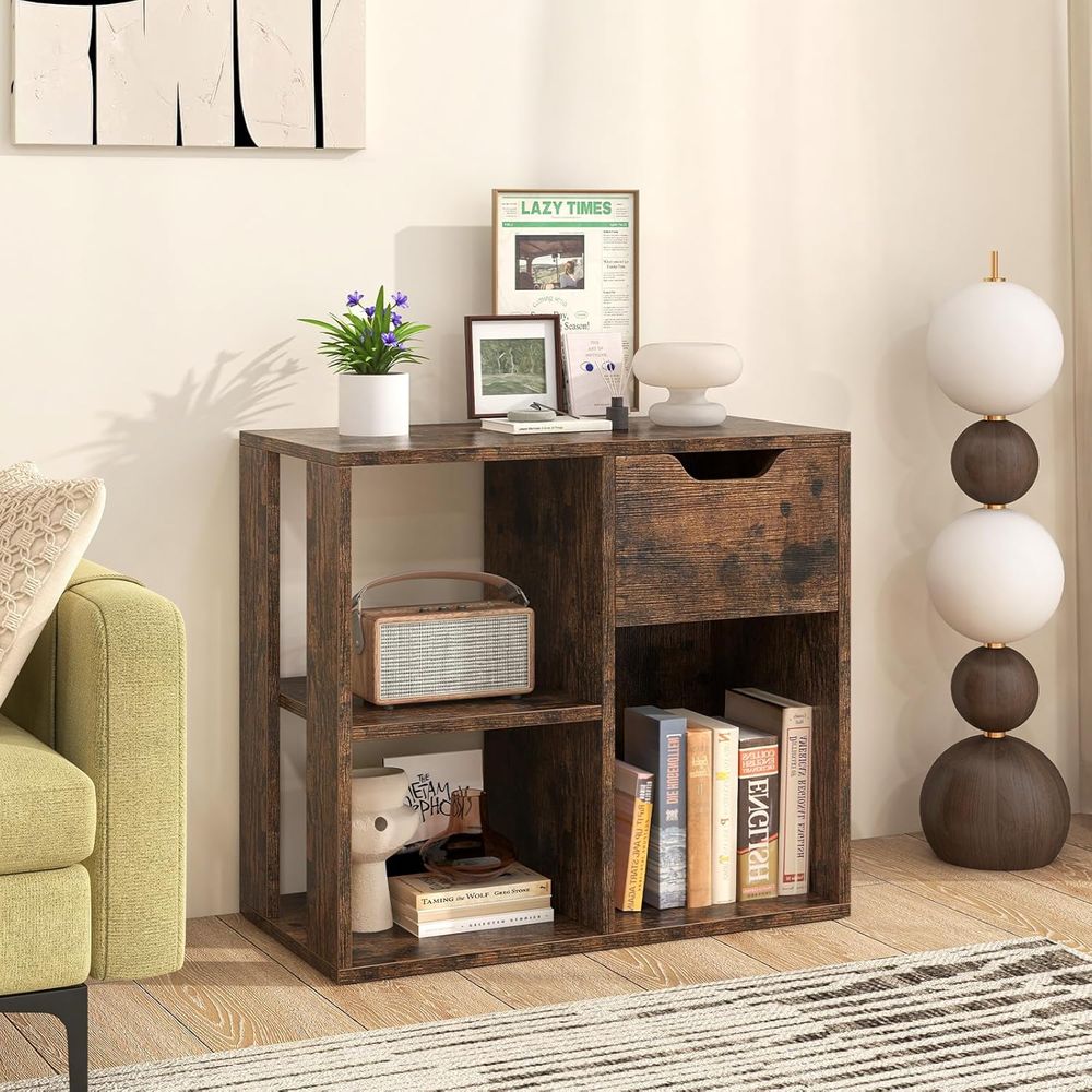 3-Tier Wooden Cube Bookshelf f - Storage & Organization review and price