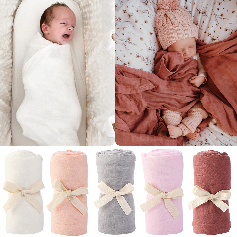 Solid Bamboo Cotton Baby Recei - Muslin Cotton Bedspread review and price