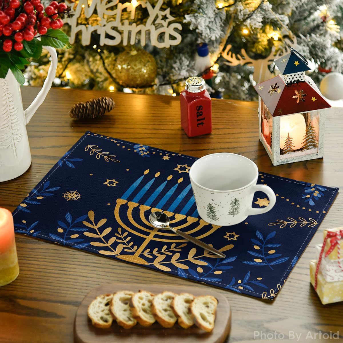 8Pcs Hanukkah Rosh Hashanah Pa - Kitchen review and price