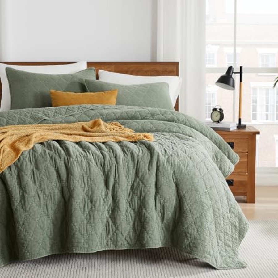 Size Quilt Set Muslin Cotton S - Muslin Cotton Bedspread review and price