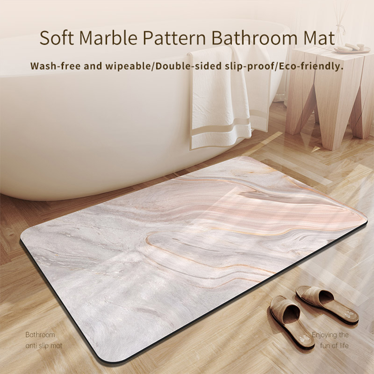 Diatomaceous Earth Bath Mat Ba - Quick Dry Diatomite Bath Mat review and price