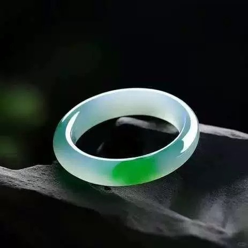 Myanmar jadeite bracelet, ice- - Lighting review and price