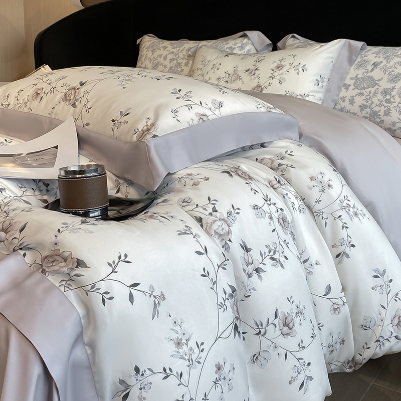 Luxury Digital Printing Flower - Aesthetic Floral Duvet Cover review and price