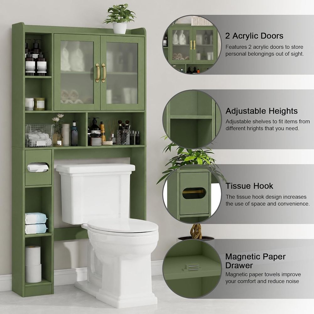 Space-Saving Acrylic Over-the- - Storage & Organization review and price