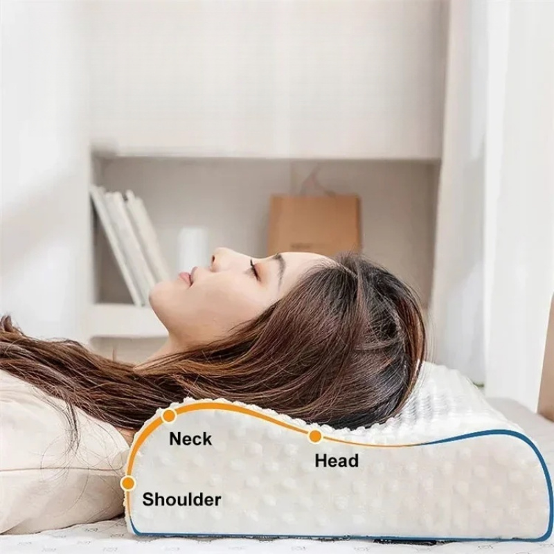 ​​Memory Foam Sleeping Pillow  - Memory Foam Orthopedic Pillow Neck Pain review and price