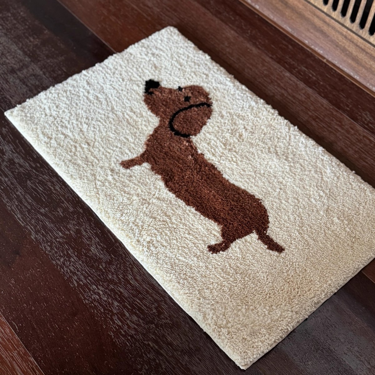 VIKAMA Dachshund Print Bath Ma - Quick Dry Diatomite Bath Mat review and price