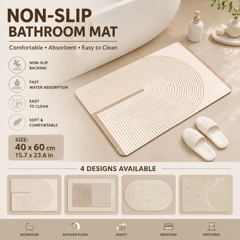 Diatomite Bath Mat Quick Dry A - Quick Dry Diatomite Bath Mat review and price